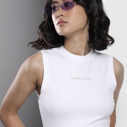 Tommy Hilfiger Brand Logo Embroidered Bodysuit-image-67