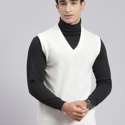 Monte Carlo Men Woollen Sweater Vest-image-85