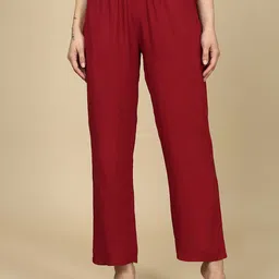 PYNK Women Mid Rise Trouser-picture-2
