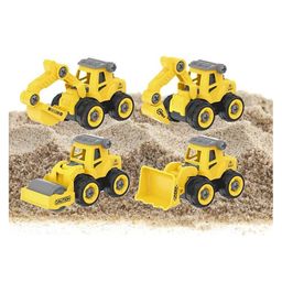 Sanjary 4pc Removable & Assembly Construction Truck Toys for Kids with 1 Screwdriver (Color May Vary)-10