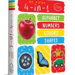 My First 4 In 1 Alphabet Numbers Colors Shapes - English-21