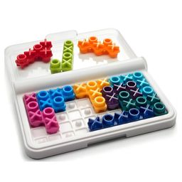 NEGOCIO IQ Challenge XOXO game Travel Game/Brain Teaser with 120 Challenges for kids- PACK OF 1- COLOR MAY VARY-13