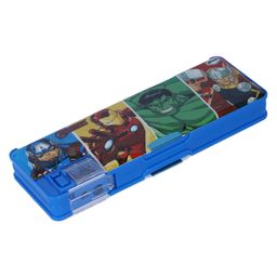 Gluman Magnetic Pencil Box With Avenger Print - Blue-16