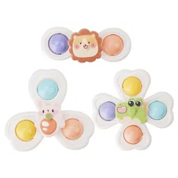 Magicwand Pack of 3 Bath Teether Suction Water Toy for Kids | Sensory Toddler Infant Flight Travel Toy | Stick to Car Window Table Chair Birthday Gift for Kids-picture-35