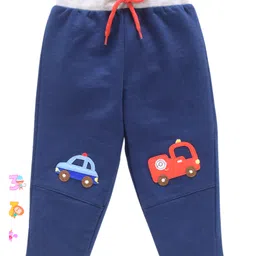 Wonderchild Vehicles Patch Detailed Pajama - Navy Blue-picture-26