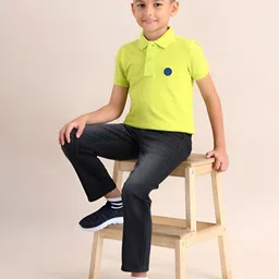 U.S. Polo Assn. Kids Boys Brand Logo Polo Collar T-shirt-picture-28