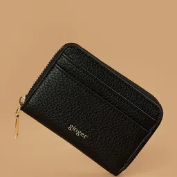 Ginger by Lifestyle Women Textured PU Zip Around Wallet-30
