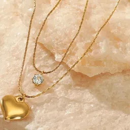 Lady Raiment Gold-Plated Stainless Steel Necklace-image-40