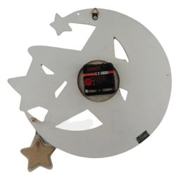 KIDOZ Moon & Star Clock SILVER image 4