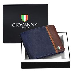GIOVANNY Men Leather Two Fold Wallet-37