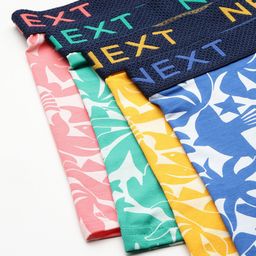 NEXT Men Pack of 4 Printed Trunks AA7720 image 3