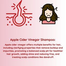 Treezio Apple Cider Vinegar Shampoo For Soft, Shiny, Refreshed Hair - 500 ml image 4