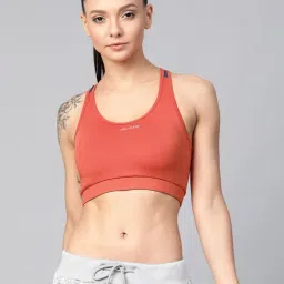 ALCIS Rust Non Wired Padded Sports Bra-image-11