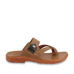 MediFeet Men's Beige Cross Strap Sandals-picture-12