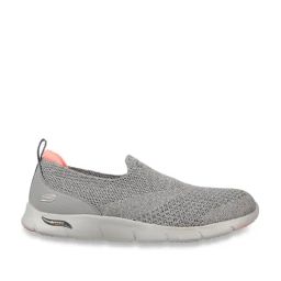 Skechers Women's ARCH FIT REFINE - DON'T GO Charcoal Casual Slip On Shoe-image-57