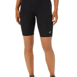 Asics Black Mid Rise Cycling Shorts-image-56