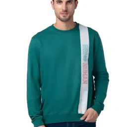 Being Human Mens Sweatshirt-Dk.Green-51