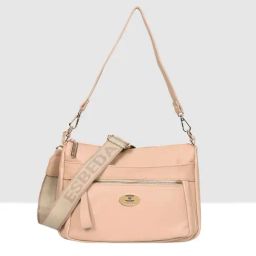 Esbeda Beige Medium Cross Body Bag-40