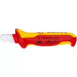 Knipex 98 53 50 mm 03 Dismantling Knives Red and Yellow-image-38