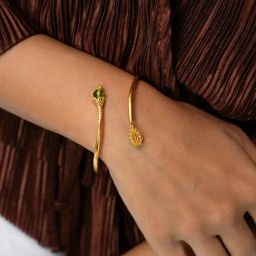 Shaya 92.5 Sterling Silver Parodia Bloom Flexible fit Bracelet for Women-image-49