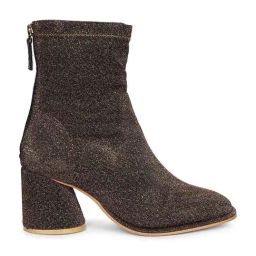 Saint G Bronze Stretch Fabric Ankle Boot-picture-29