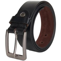 Kara Black Leather Formal Belt-image-16