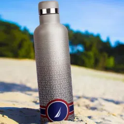 Nautica Yacht Beige & Navy Stainless Steel Iconic Leak-Proof Thermo Flask (750ml)-picture-15