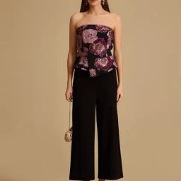 Kazo Purple Floral Jumpsuit-picture-26