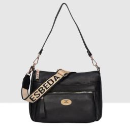 Esbeda Black Medium Cross Body Bag-image-45