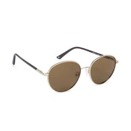 John Jacobs JJ S13078 Brown Polarized Round Sunglasses-image-1