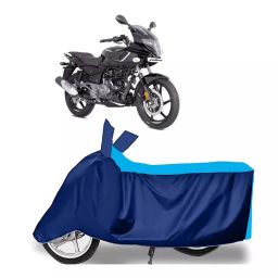 Auto Pearl Two Wheeler Cover for Bajaj Pulsar 180F BS6 - Cyan, Blue-image-90