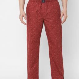 Urban Scottish Maroon Regular Fit Printed Nightwear Pyjamas-picture-21