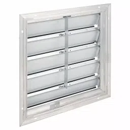 Dayton Aluminum Wall Mount 5-3/4 inch Static Backdraft Damper, 4C559-image-97
