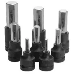 Tohnichi 19 mm Width Across Flats Black & Silver Hex Socket, 462-29
