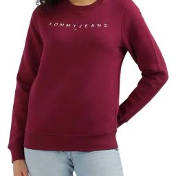 Tommy Hilfiger Pink Logo Regular Fit Sweatshirt-46