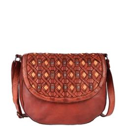 KOMPANERO Valentina Tan Embroidered Sling Handbag-image-37