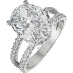 Emori 14k White Gold & Diamond Mishka Ring-image-24