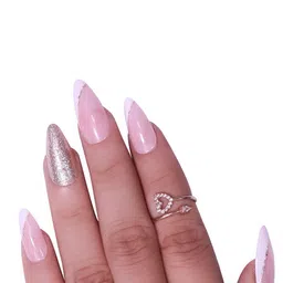 BEROMT Set Of 12 Salon Finish Press On Nail Tip With Application Kit - BFN348FN image 3