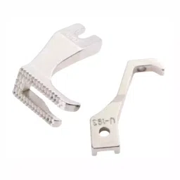 EASYSEW Bilateral Double Presser Bottom Prick Walking Zipper Industrial Sewing Machine Presser Foot With Snap-On, E-U-192.193-37