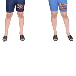 MIRAKSH Girls Blue Shorts-picture-33