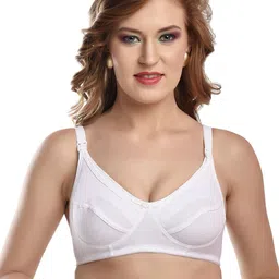 new blue eyes Women Maternity Full Coverage Non-Padded Bra-picture-31
