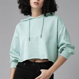The Roadster Lifestyle Co. Hooded Crop Sweatshirt-picture-46