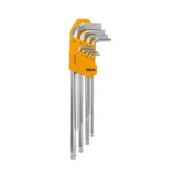 Ingco 9pcs ball point hex key set HHK12092-19