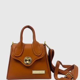 ATTAACHE ACCESSORIES PU Quilted Shopper Sling Bag-image-53