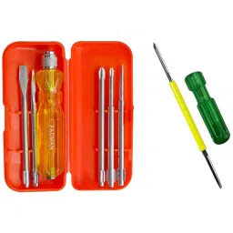 FADMAN Hand Tool Kit 5 In 1 Screwdriver, Dual Sided Screwdriver (Pack of 2)-27