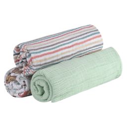 Abracadabra Cotton Muslin Swaddle for Newborns Bambi & Friends Pack of 3 - Multicolour-image-31
