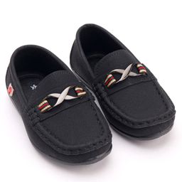 Cute Walk by Babyhug Formal Shoes - Black-image-56