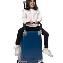 Butt Baby Sit & Go - India's First Cabin Luggage Baby Carrier - Midnight Blue-image-65