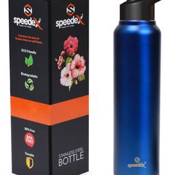 Speedex Simplex Stainless Steel 1 Litre Water Bottle For Men Woman Kids (1000 ml, Dark Blue, Sipper)-14