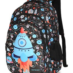 Hotshot Bag Planet_1465|3d Embossed Design|school Bag|tution Bag|water Resistant|kids & Childrens Backpack|19 Inch|for Boys & Girls|32 Liters Kids Backpack- Navy Blue-image-88